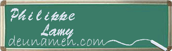 Philippe Lamy Visitenkarte